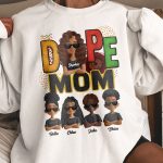 Best Mom Ever New Leopard Version - PersonalizedOne Size Shirt - Image 4