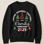 Christmas Family, Christmas Crew, Matching Outfit - Personalized Shirt - Image 3