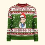 Deck The Halls With Beta Blockers - Personalized Ugly Sweater - Image 3