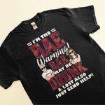 If Lost Or Drunk - Personalized Matching Couple Shirts - Image 2