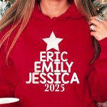 Our Family Christmas Tree 2025 - Personalized SweatShirt - Image 2