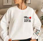 Teach Love Inspire - Personalized Sweatshirt - Image 3