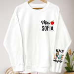 Teach Love Inspire - Personalized Sweatshirt - Image 4
