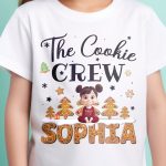 The Cookie Crew Matching Christmas Shirt For Family, Grandparents, Kids - Personalized Shirt - Image 3