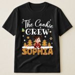 The Cookie Crew Matching Christmas Shirt For Family, Grandparents, Kids - Personalized Shirt - Image 4