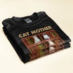 Cat Parents Book Lovers - PersonalizedOne Size Shirt - Birthday Gift For Cat Mom, Cat Dad - Image 2