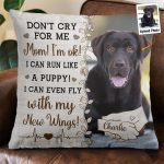 Don't Cry For Me, Mom - Personalized Photo Pillow (Insert Included) - Image 2