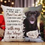 Don't Cry For Me, Mom - Personalized Photo Pillow (Insert Included) - Image 4