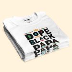 Dope Black Grandparents - PersonalizedOne Size Shirt - Image 3