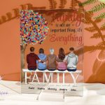 Family Is Not An Important Thing, It's Everything - Personalized Acrylic Plaque - Image 5