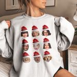 Funny Christmas Face  - Personalized PhotoOne Size Shirt