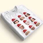 Funny Christmas Face  - Personalized PhotoOne Size Shirt - Image 2