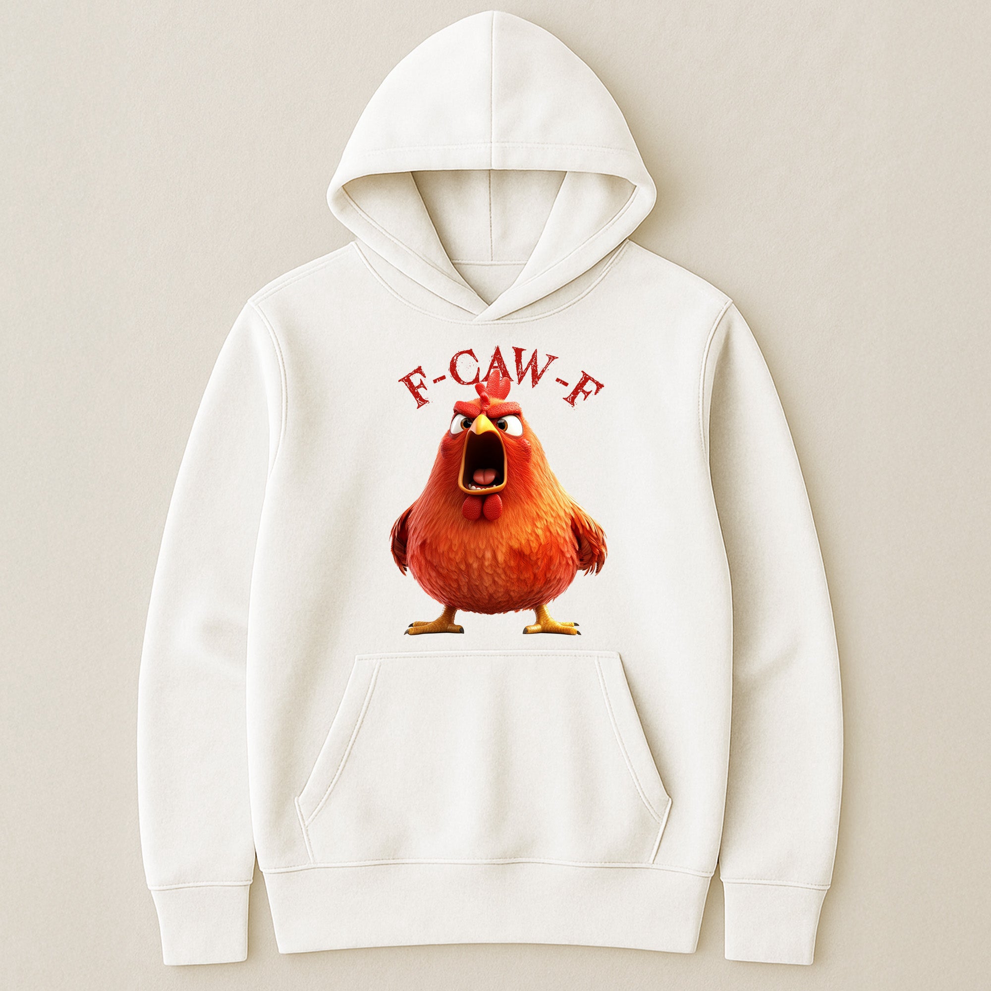 FunnyOne Size Shirt - Humorous Crow F-Caw-F - PersonalizedOne Size Shirt - Image 6