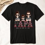Grandpa Title Pattern - PersonalizedOne Size Shirt