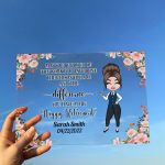 Happy Retirement - Personalized Acrylic Plaque - Retirement Gift For Boss, Colleagues, Coworker, Teacher, Friends - Image 3