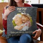 Hug This Pillow And Know I'm Here - Personalized Memory Pillow (Insert Included) - Image 3