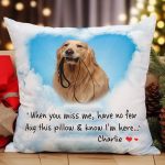 Hug This Pillow & Know I'm Here - Personalized Photo Pillow (Insert Included) - Image 4