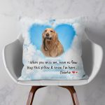 Hug This Pillow & Know I'm Here - Personalized Photo Pillow (Insert Included) - Image 6