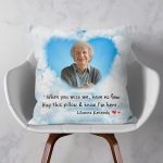 Hug This Pillow & Know I'm Here - Personalized Photo Pillow (Insert Included) - Image 7
