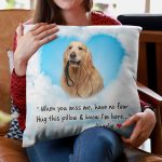 Hug This Pillow & Know I'm Here - Personalized Photo Pillow (Insert Included) - Image 8