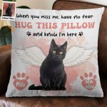 Hug This & Know I'm Here - Personalized Photo Pillow (Insert Included) - Image 2