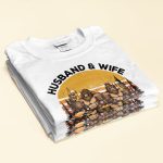 Husband And Wife Camping Partners For Life - Personalized Matching Shirts - Image 2
