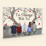 I Am Always With You - Personalized Rectangle Acrylic Plaque - Image 2