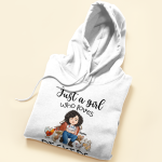 Just A Girl Who Loves Peckers - PersonalizedOne Size Shirt - Image 5