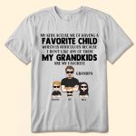 My Grandkids Are My Favorite - PersonalizedOne Size Shirt - Image 2