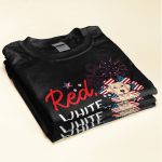 Red, White & Woof - PersonalizedOne Size Shirt - Image 2