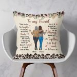 Thank You For The Laughter Friendship - Personalized Pillow (Insert Included) - Image 2