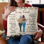 Thank You For The Laughter Friendship - Personalized Pillow (Insert Included) - Image 4
