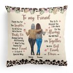 Thank You For The Laughter Friendship - Personalized Pillow (Insert Included) - Image 5