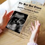 The Best Dad Times - Personalized Acrylic Photo Plaque - Image 2