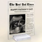 The Best Dad Times - Personalized Acrylic Photo Plaque - Image 5