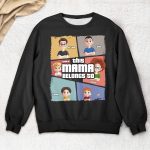 This Mama Belongs To - PersonalizedOne Size Shirt - Image 2