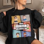 This Mama Belongs To - PersonalizedOne Size Shirt - Image 3