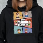 This Mama Belongs To - PersonalizedOne Size Shirt - Image 5