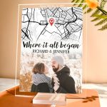 Where It All Began Location Map - Personalized Acrylic Photo Plaque - Image 4
