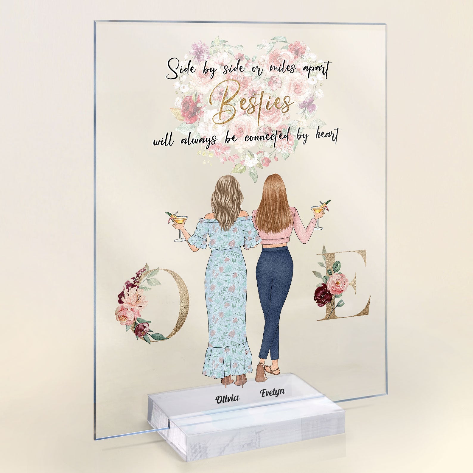 Will-Always-Be-Connected-By-Heart-Personalized-Acrylic-Plaque-Birthday-Missing-Gift-For-Besties-Best-Friends-BFF-Soul-Sisters-1.jpg Will Always Be Connected By Heart - Personalized Acrylic Plaque - Birthday Missing Gift For Besties, Best Friends, BFF, Soul Sisters - Image 1