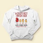 World's Best Farter Ever I Mean Father Funny - PersonalizedOne Size Shirt Father's Day - Image 4