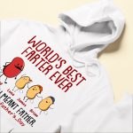 World's Best Farter Ever I Mean Father Funny - PersonalizedOne Size Shirt Father's Day - Image 6