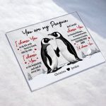 You Are My Penguin - Personalized Acrylic Plaque - Image 2